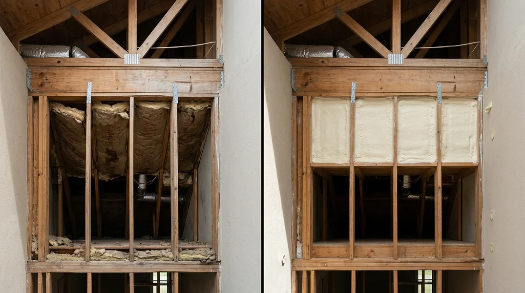 Result spray foam insulation in McAllen - McAllen Spray Foam Insulation