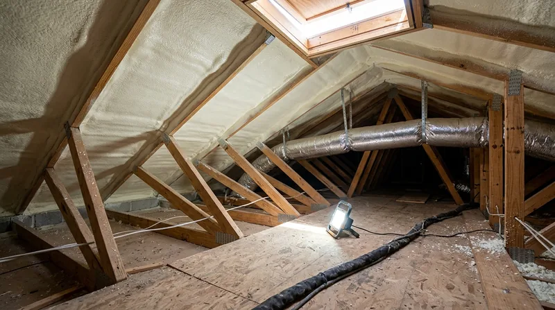 Attic Spray Foam Insulation McAllen