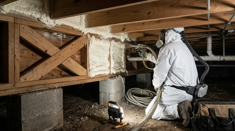 Rim Joist & Band Joist Spray Foam McAllen